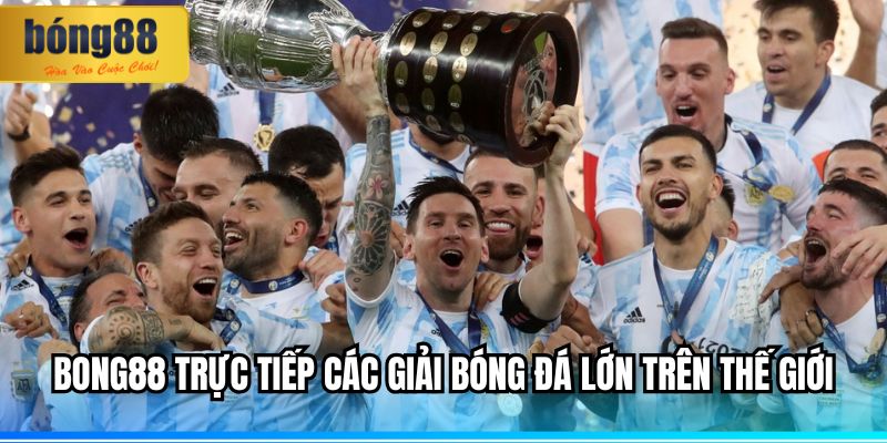 Trực tiếp các giải bóng đá lớn Không Thể Bỏ Lỡ BONG88 2 BONG88 trực tiếp các giải bóng đá lớn trên thế giới